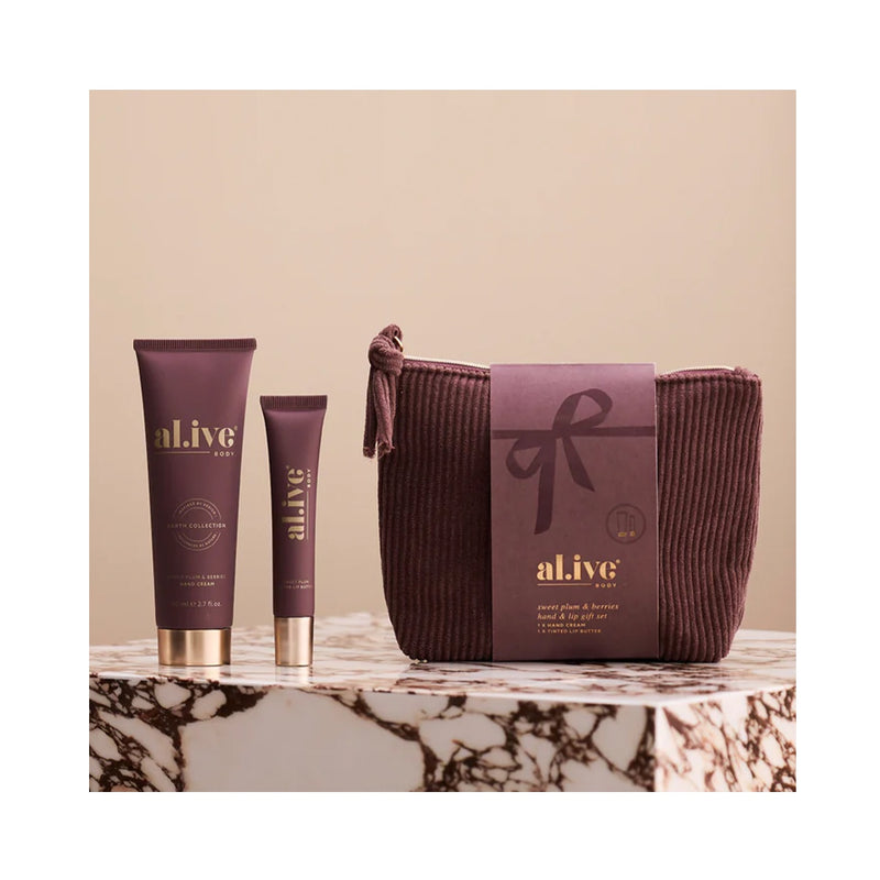 Hand & Lip Gift Set - Sweet Plum & Berries