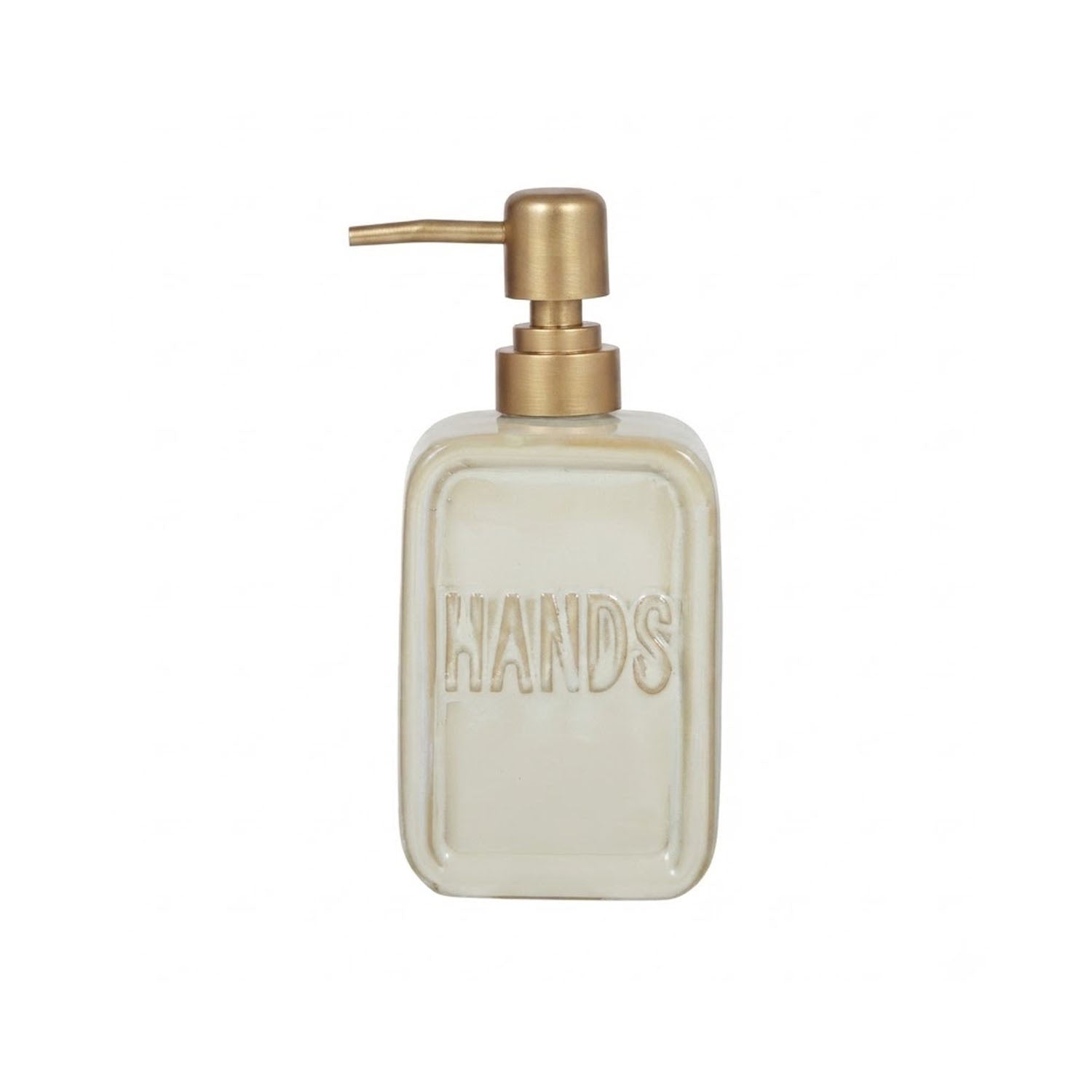 Soap Dispenser Hands Ceramic - Ivory