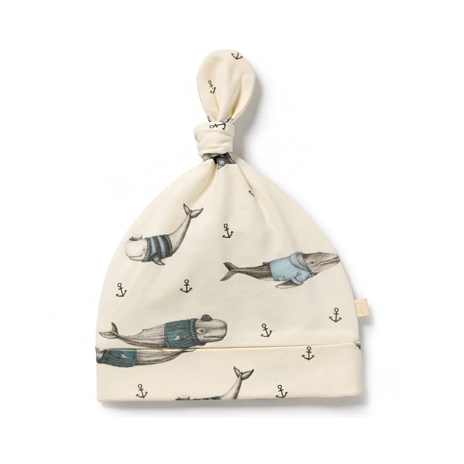 Knot Hat - Woolly Whales