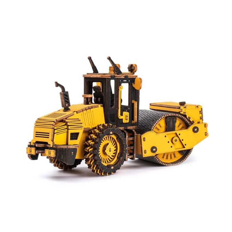 Puzzle Wooden - Road Roller