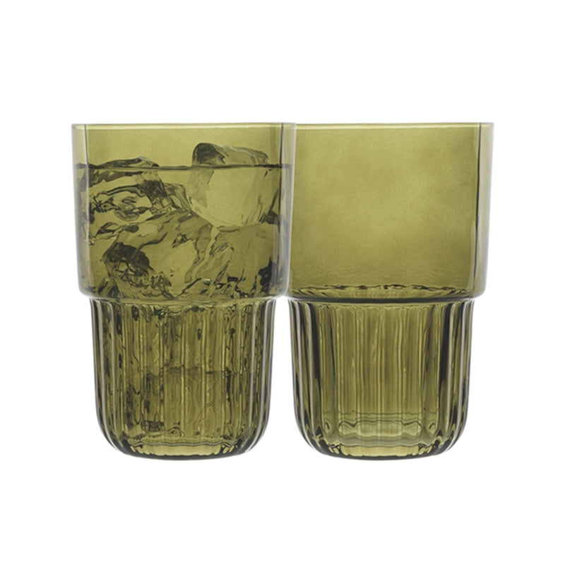 Tumbler Hi Ball Set 4 Callisto Olive