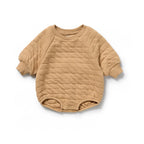 Honey Fawn Organic Quilted Bodysuit