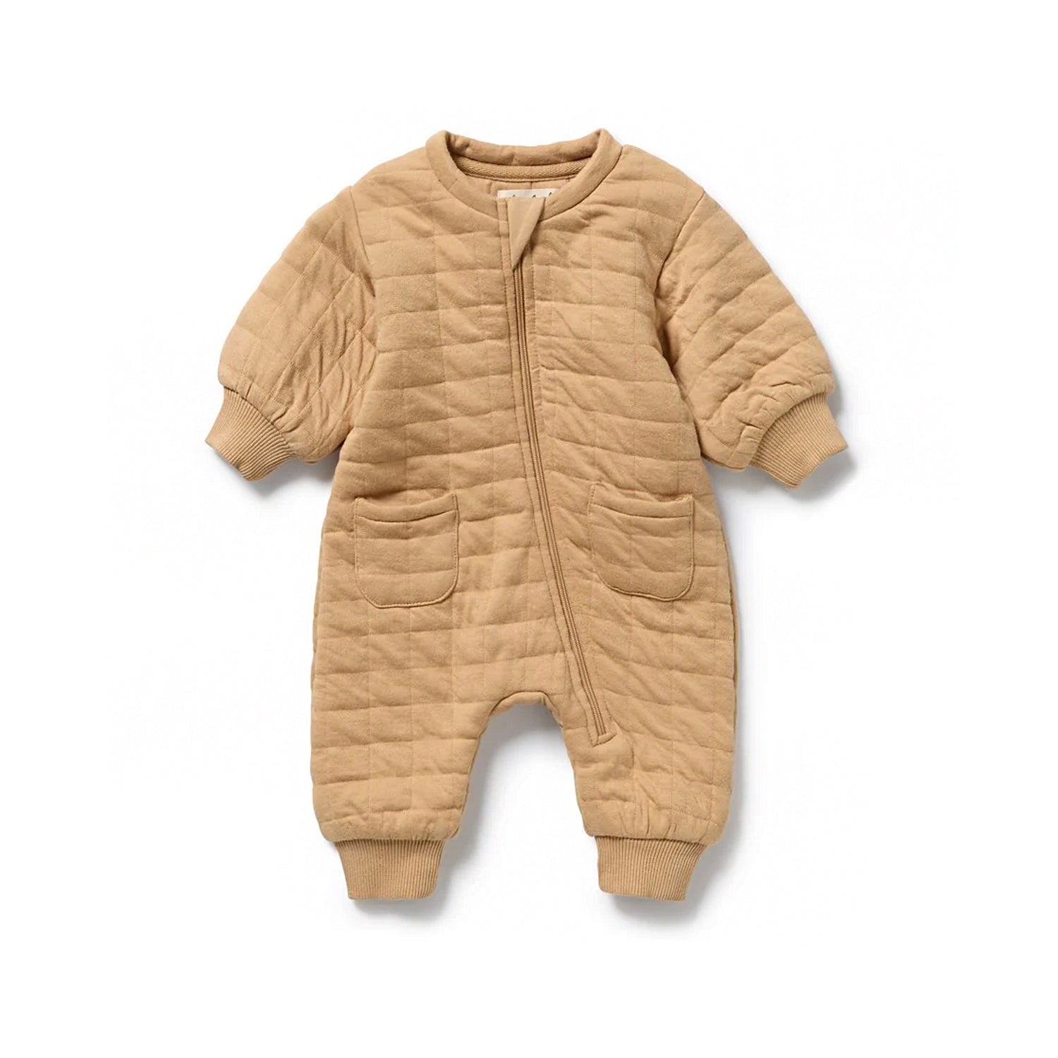 Growsuit Organic Quilted Cotton - Honey Fawn