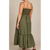 Dress Remi Shirred Maxi - Olive