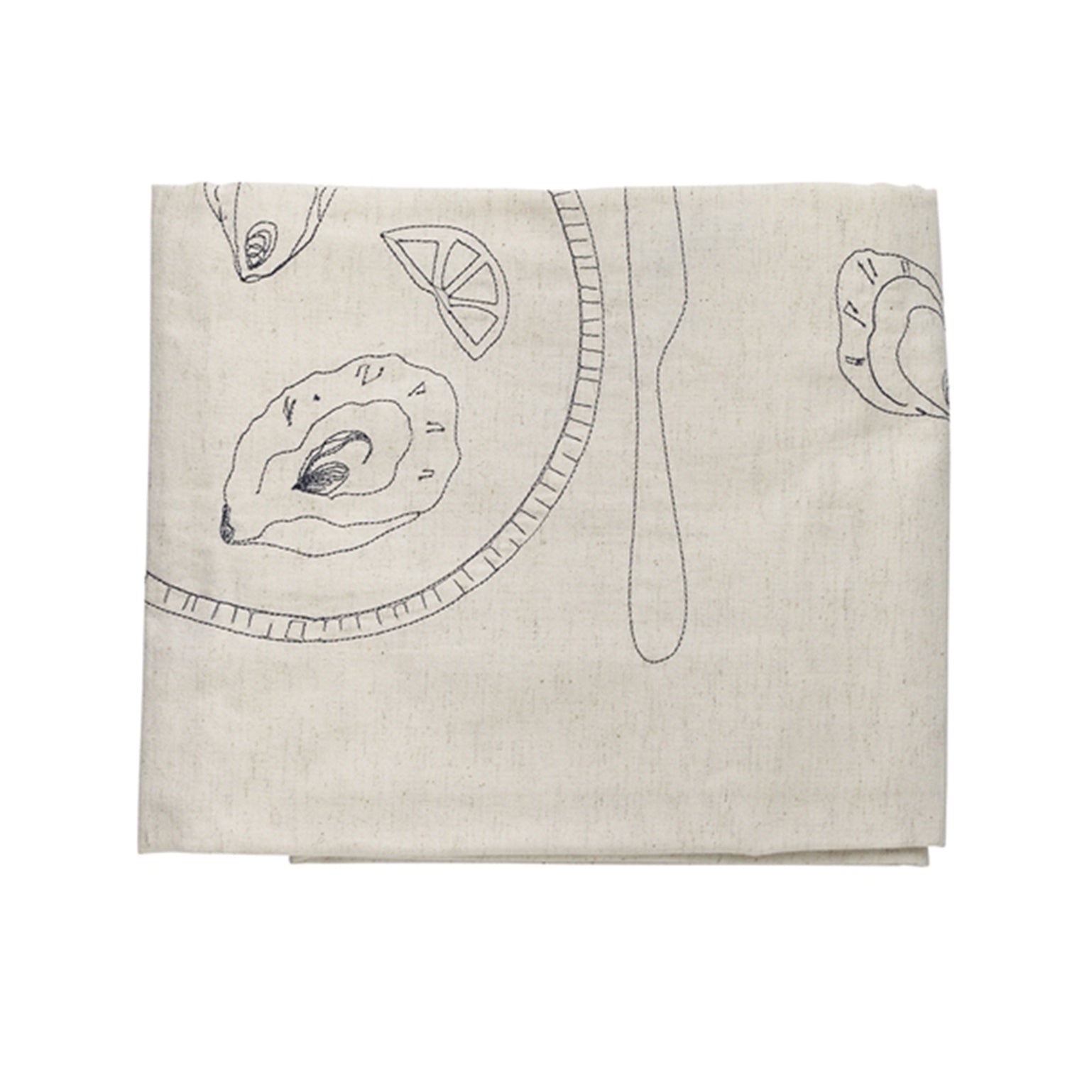 Tablecloth Feast 150x240 Flax