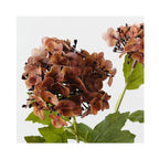 Hydrangea Spray - Burnt Orange