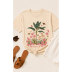 TShirt Cream - Tropical State of Mind