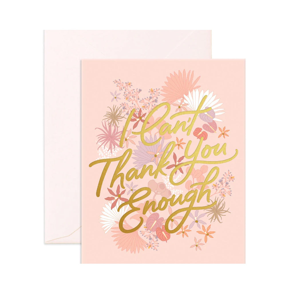Card Cannot Thank You Enough