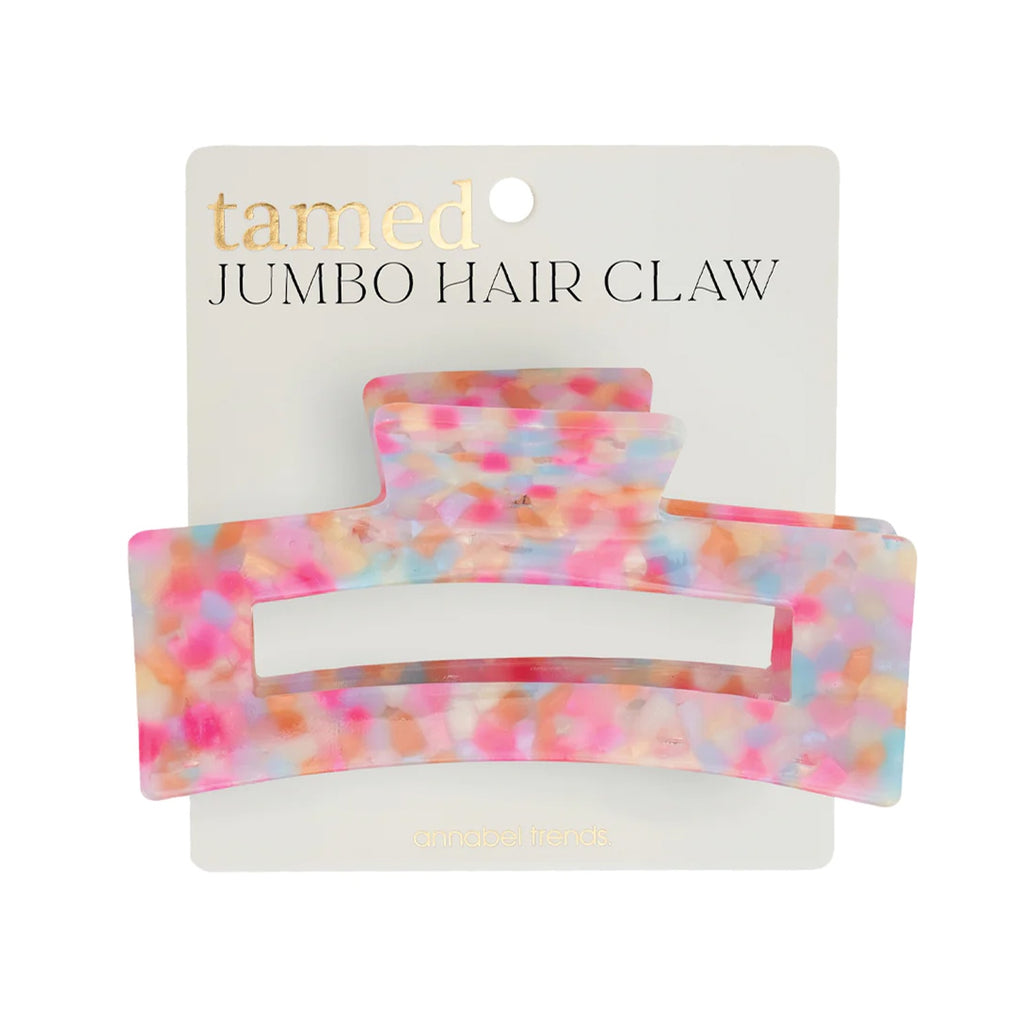 Hair Claw Jumbo - Unicorn Confetti