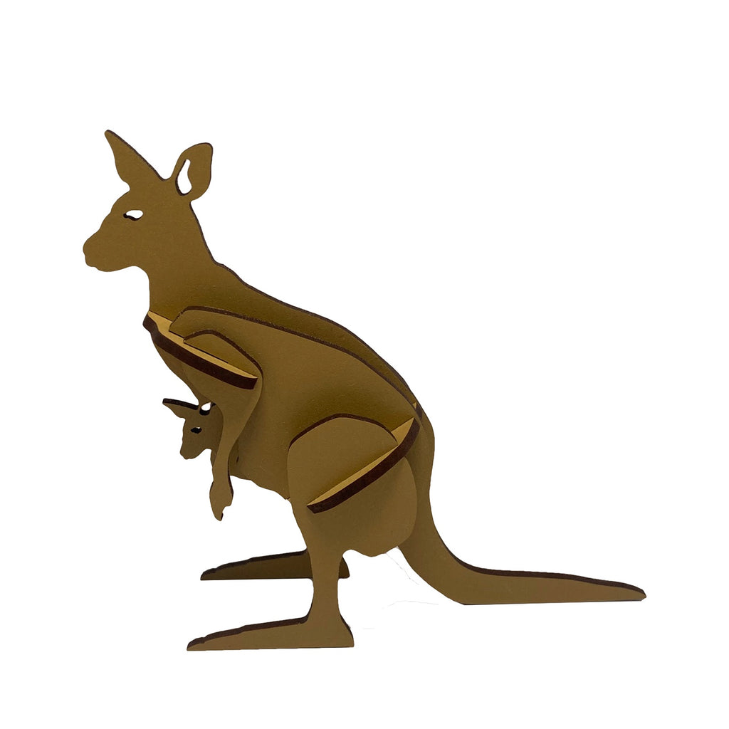 3D Wooden Kit - Kangaroo & Joey