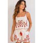 Tank Laguna Embroidery - Off White