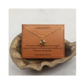 Necklace The Stars & Moon - Labradorite Star