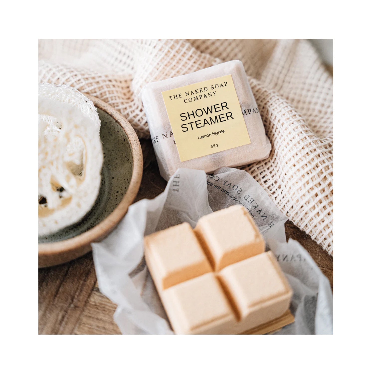 Shower Steamer - Lemon Myrtle, Juniper