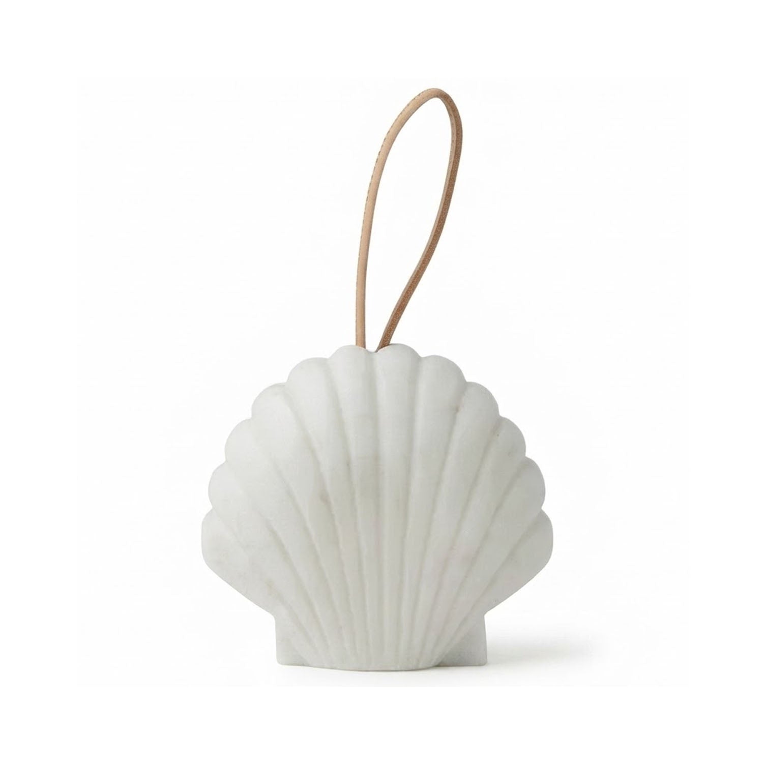 Door Stop Lodi Marble  12.75x7cm White