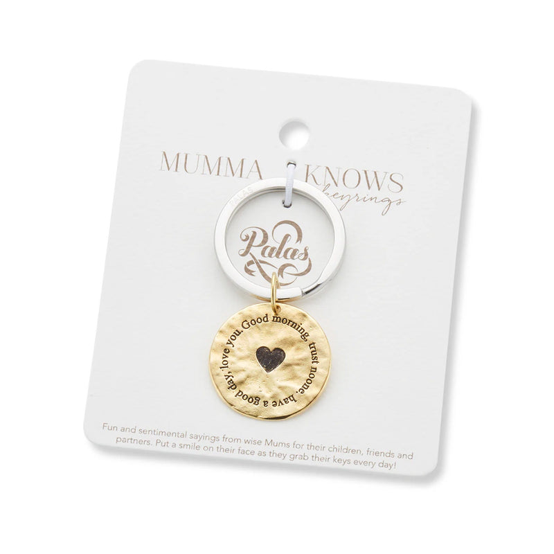 Keyring 'Love You' Charm