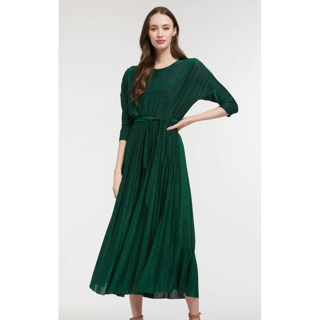 Dress Lurex Green