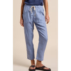 Pant Luxe Linen Nantucket Blue