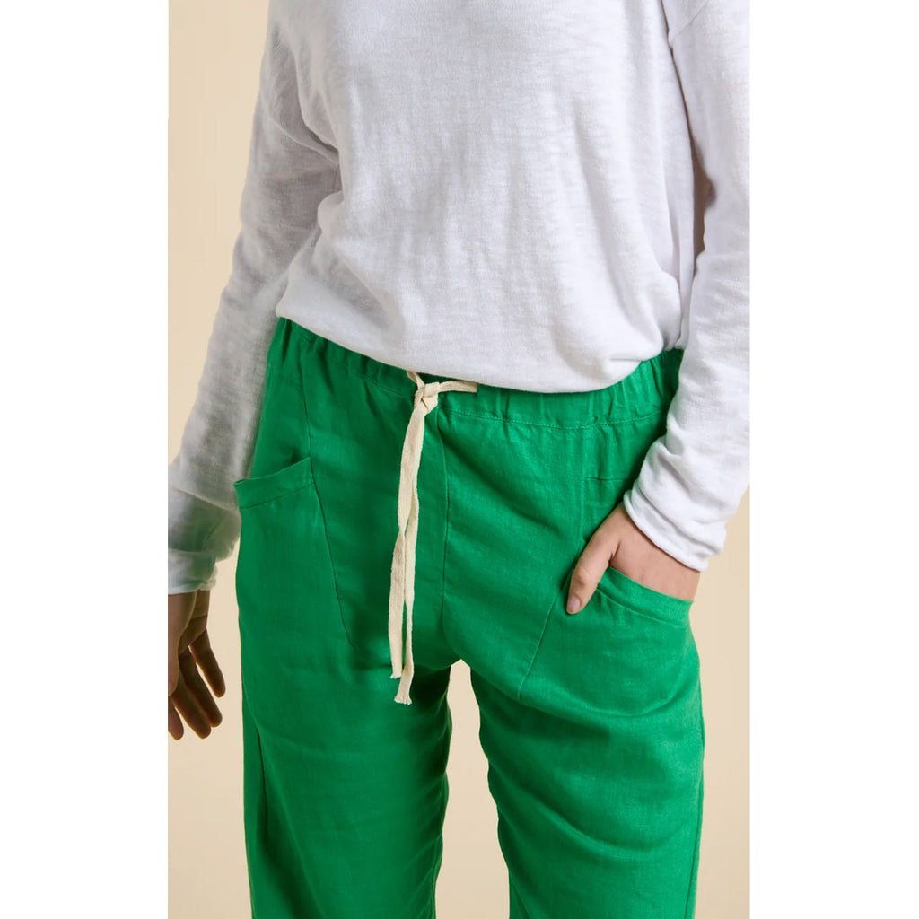 Pant Luxe Linen Green