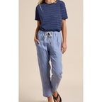 Pant Luxe Linen Nantucket Blue