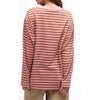 Top Maddie Long Sleeve Tee - Pink & Bronze