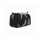 Pouch Quilted Cotton Jungle - Black - Medium