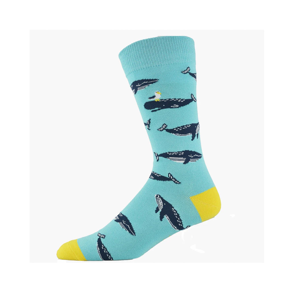 Mens Bamboo Socks Moby Dick