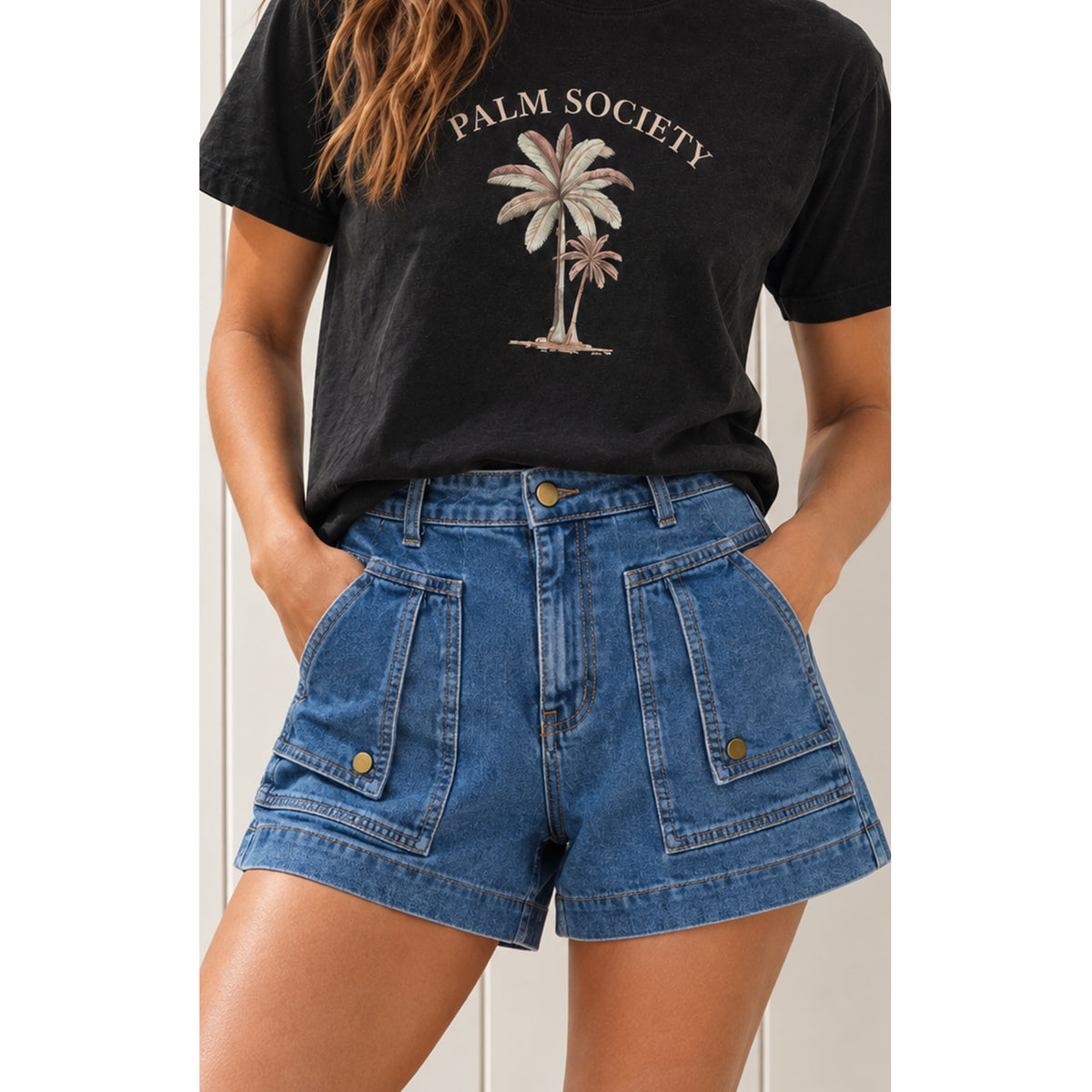 Shorts Mykos - Dark Blue Denim