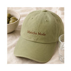 Cap Matcha Mode  - Olive Green