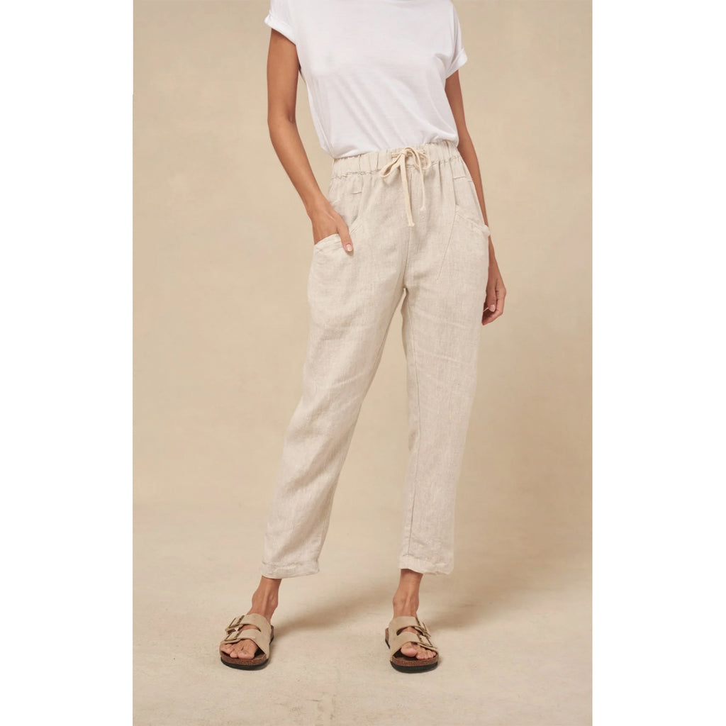 Pant Luxe Linen Natural