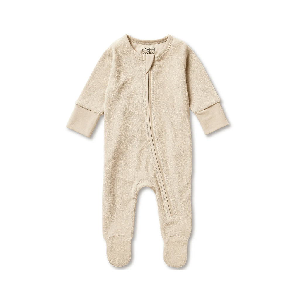 Zipsuit Terry Organic - Oatmeal