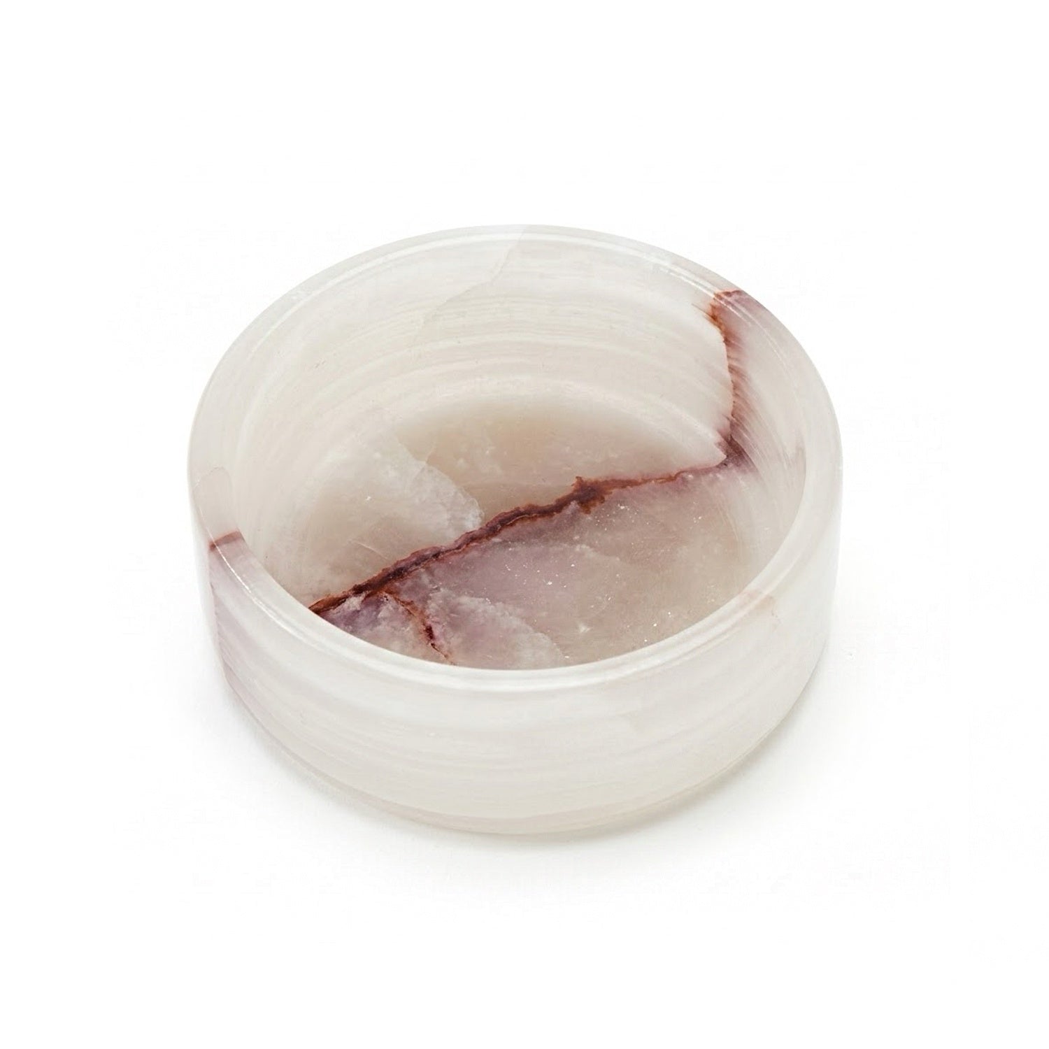 Sauce Cup Marble White Onyx