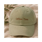 Cap - Offline Time - Khaki
