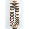 Pant Knit Sumatra - Black Stripe