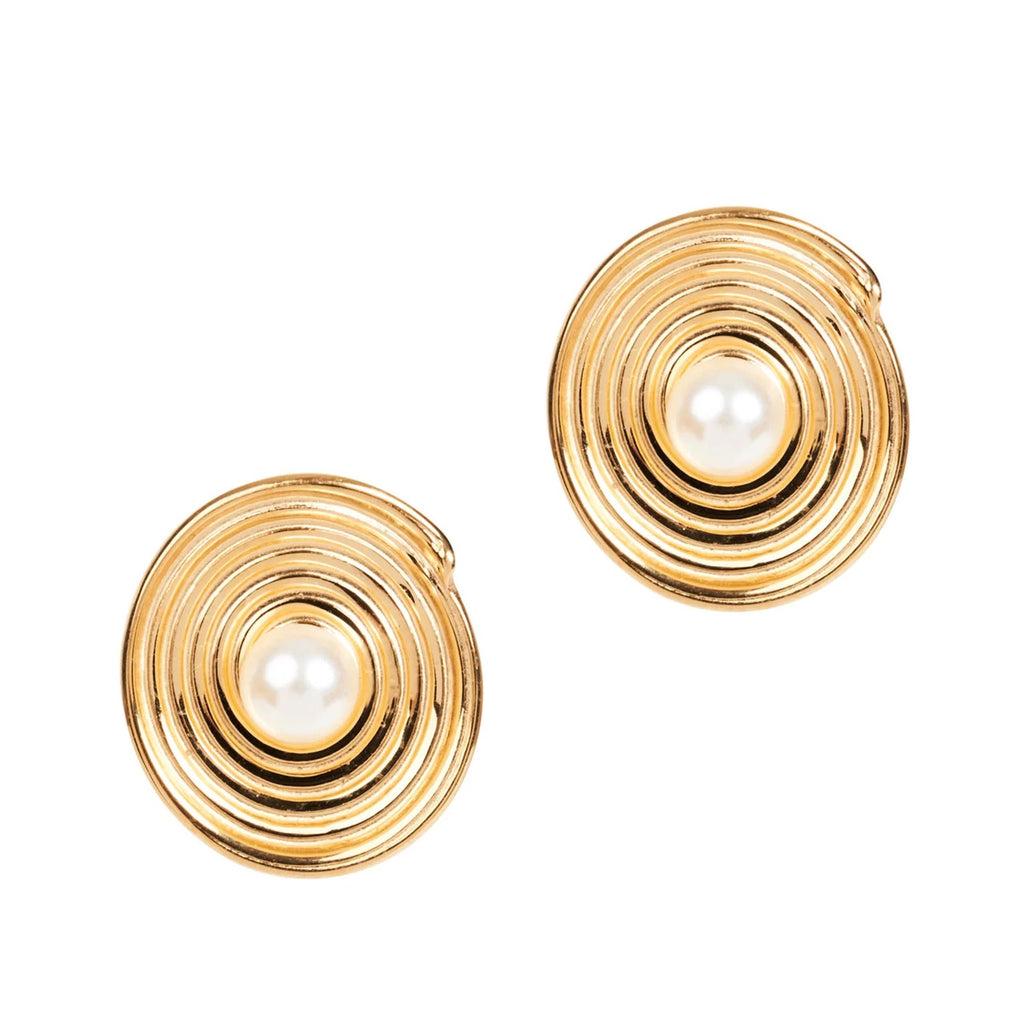 Earring Ivy Pearl - Swirl