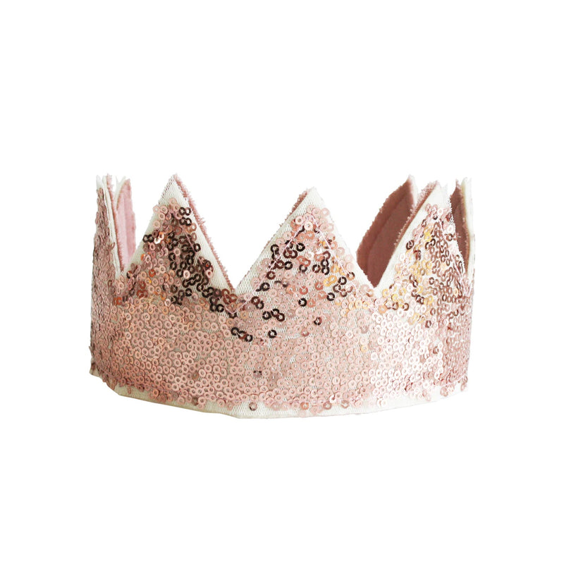 Crown Sequin Rose Gold