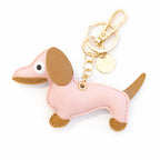 Keychain Dachshund Pink