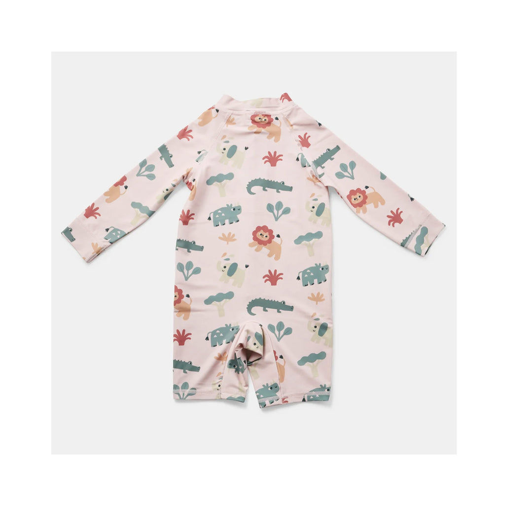 Baby Swimsuit Long Sleeve Pippie - Jungle