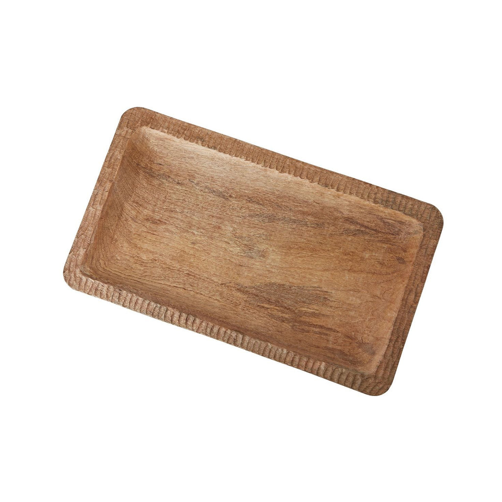 Platter - Carved Wooden 50x30