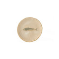 Plate Riva Ceramic 14.5cm Ivory/Blue