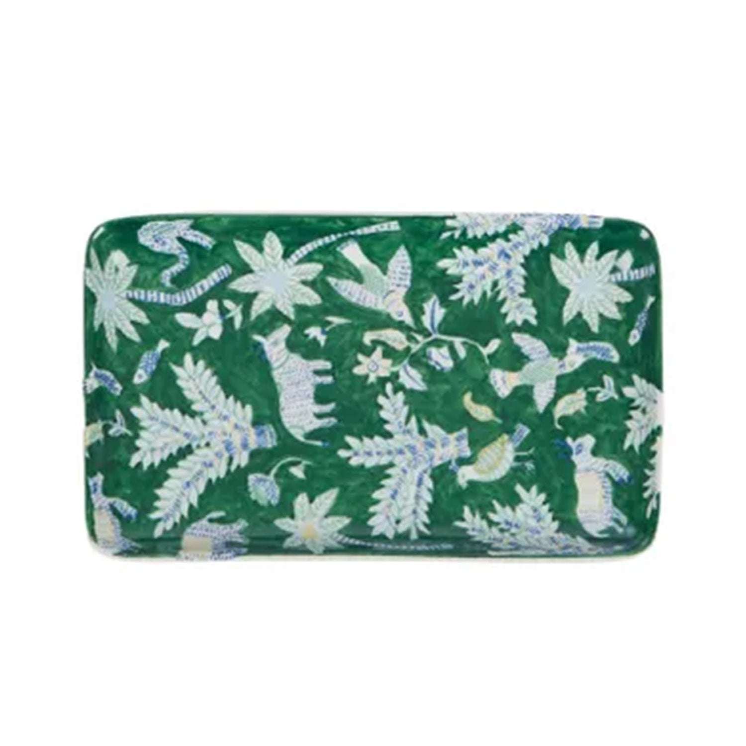 Plate Exotique - Green