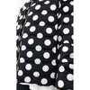 Jacket Sillian Puffer - Black & White Spot