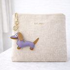 Keychain Dachshund Purple