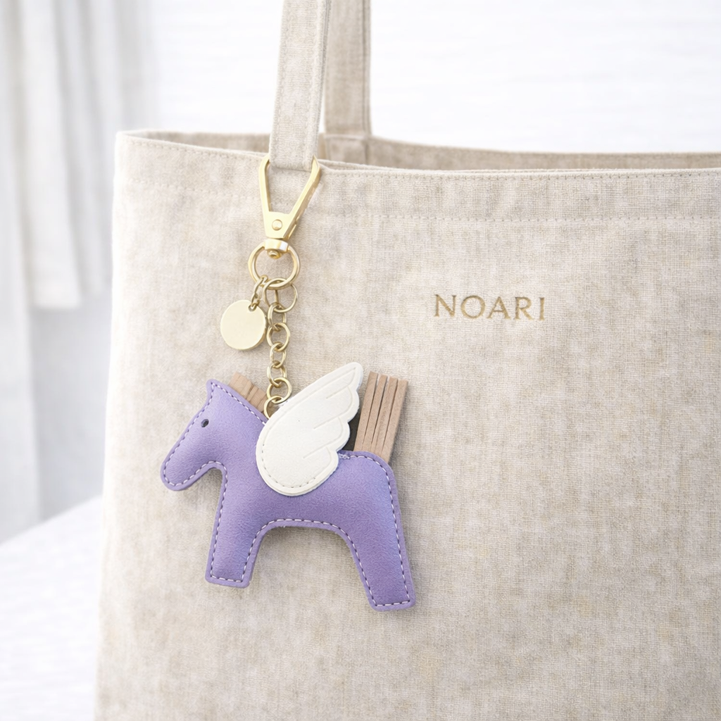 Keychain Pegasus Purple