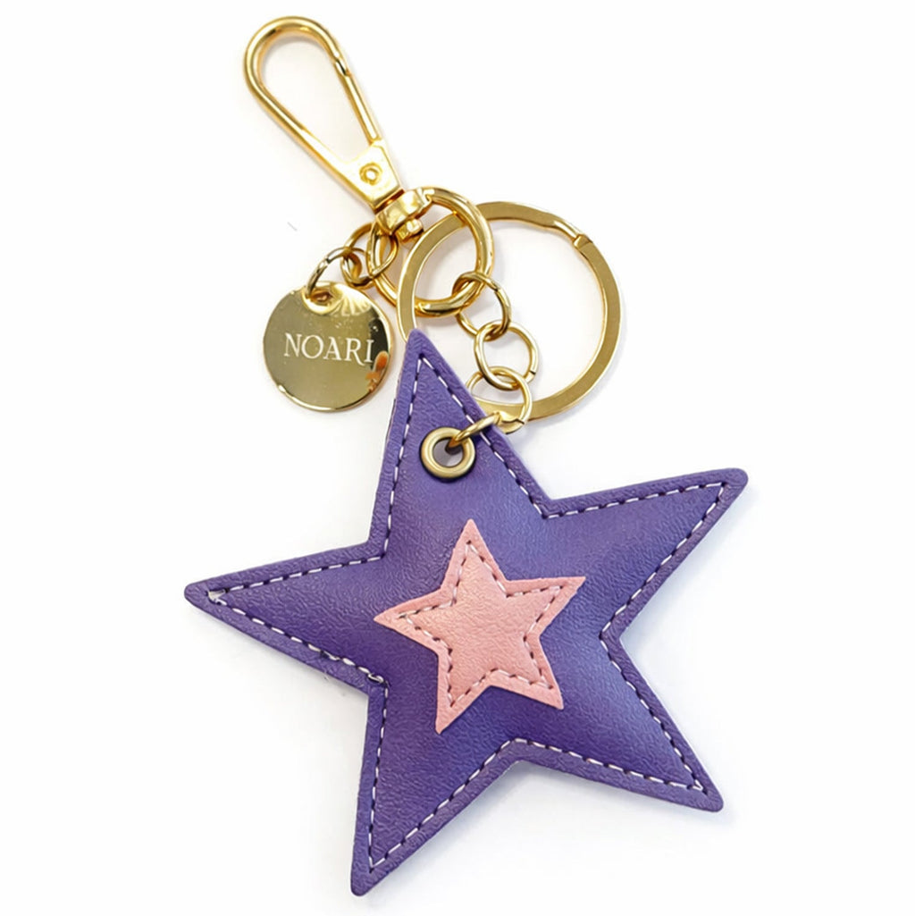 Keychain Star Purple