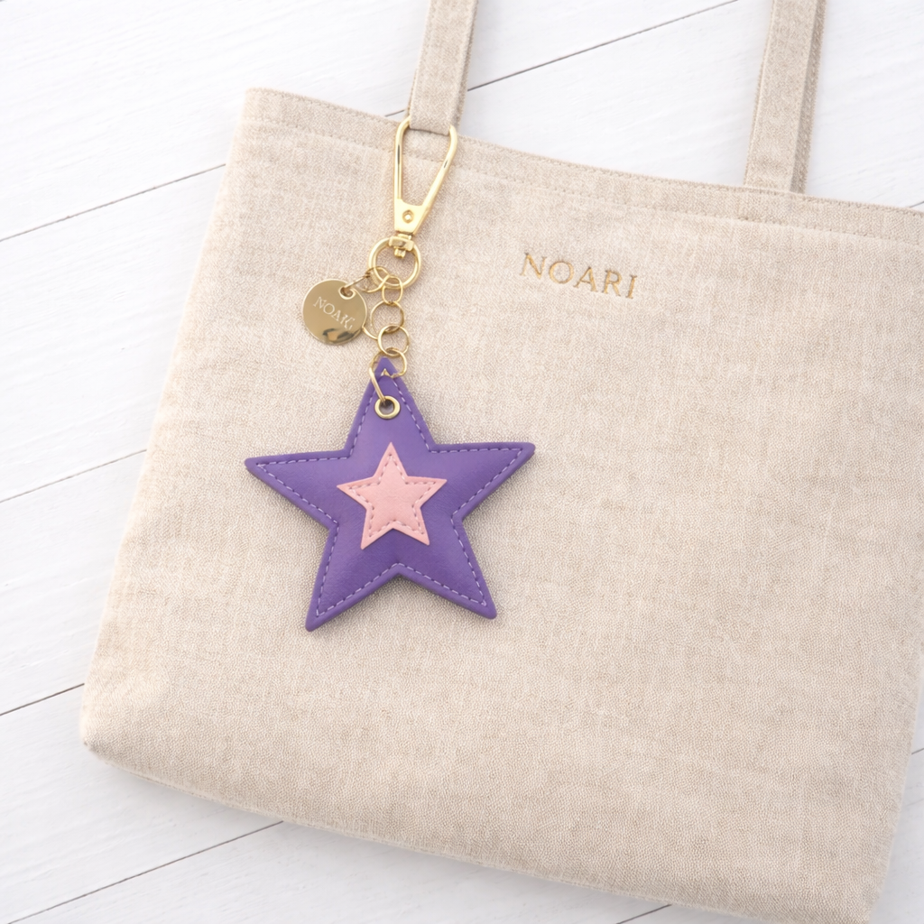 Keychain Star Purple