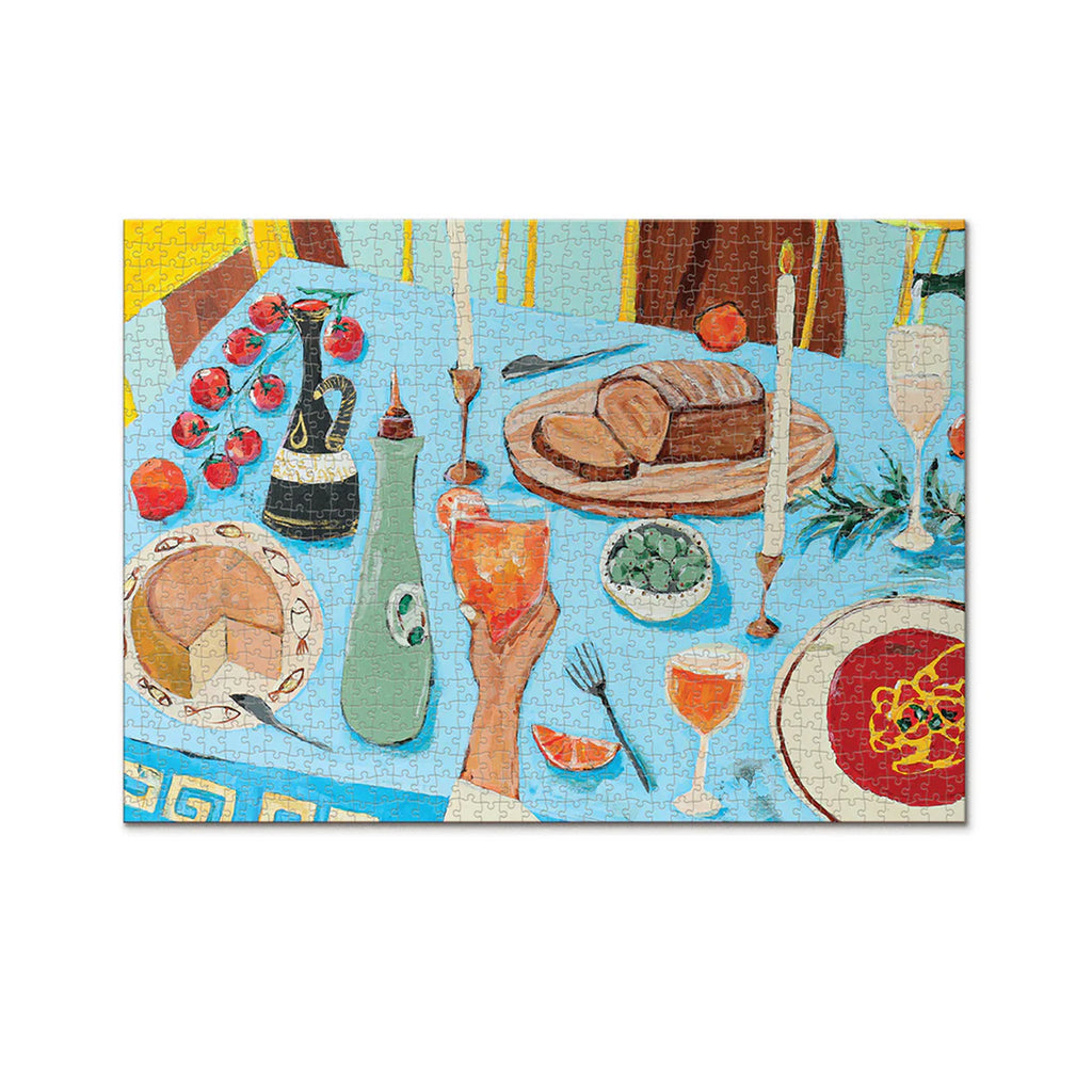 Puzzle 1000 - Feast On The Sunlit Terrace