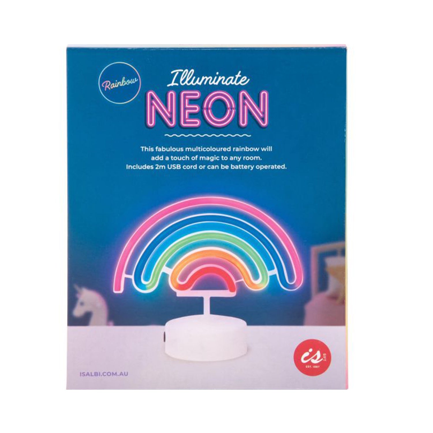 Light Illuminate Neon Rainbow