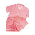 Lounge Set Cecile - Red Pinstripe