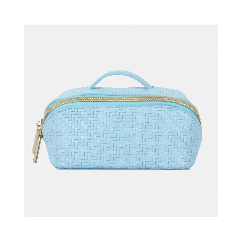 Beauty Bag Herringbone Medium - Bluebell