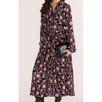 Dress Regal Long Sleeve Midi - Chintz